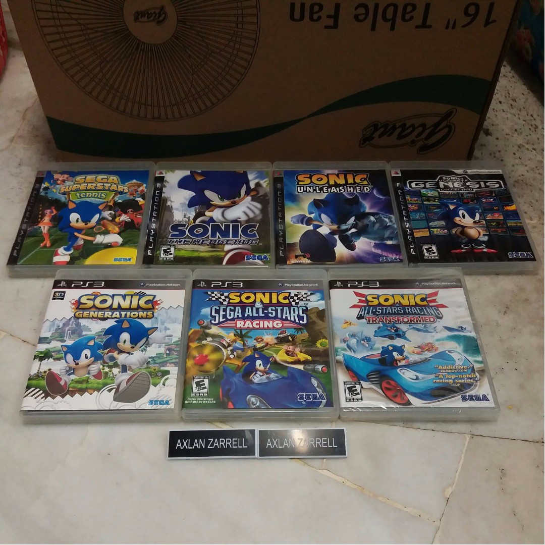 sonic games for ps3