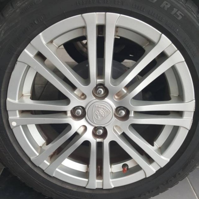 Proton Saga Flx Se 1 6 Original Oem Sport Rim Auto Accessories On Carousell