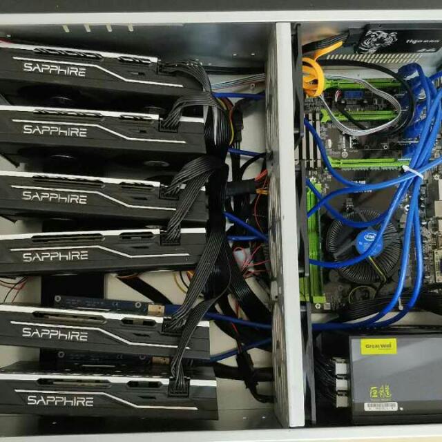 Ready bulit Crytocurrency ETH Mining Rig / Antminer L3+ S9 ...