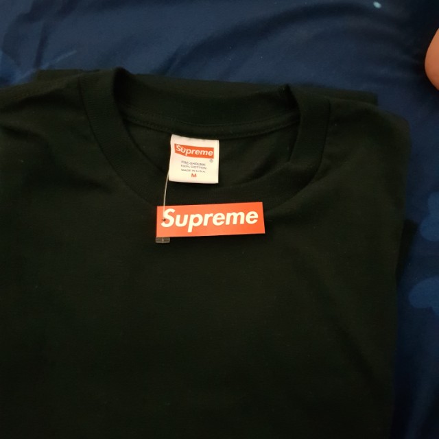 supreme crash tee black