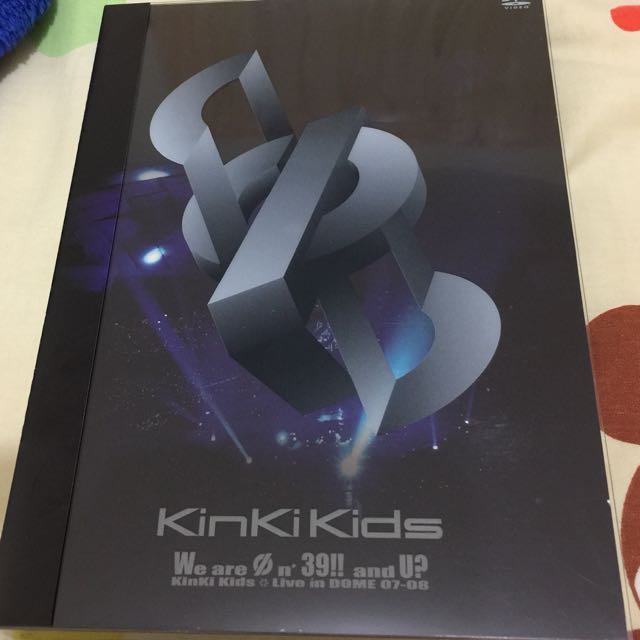 包郵/中古現貨）「台版初回」We are Φn' 39!! and U? KinKi Kids Live 
