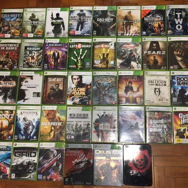 all xbox 360 games