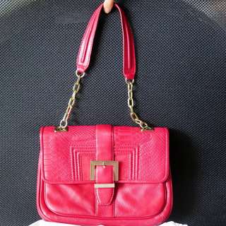 Pre-owned Red Ri2k Leather Handbag (small)
