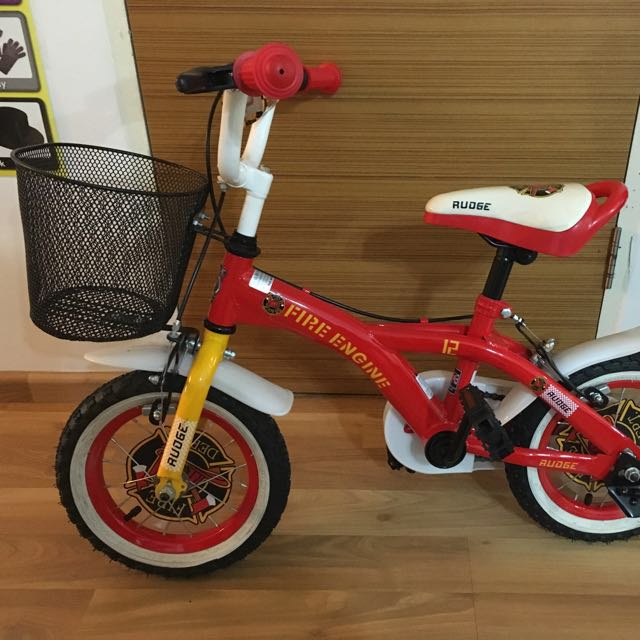 fire engine bike