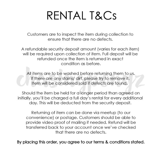Rental T Cs Women S Fashion Clothes Tops On Carousell