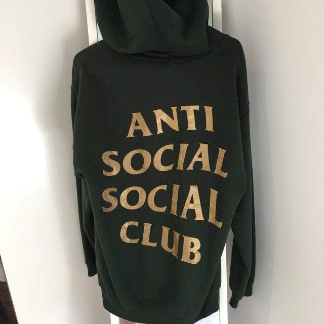 assc hoodie green