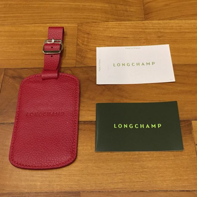 Authentic top longchamp tag