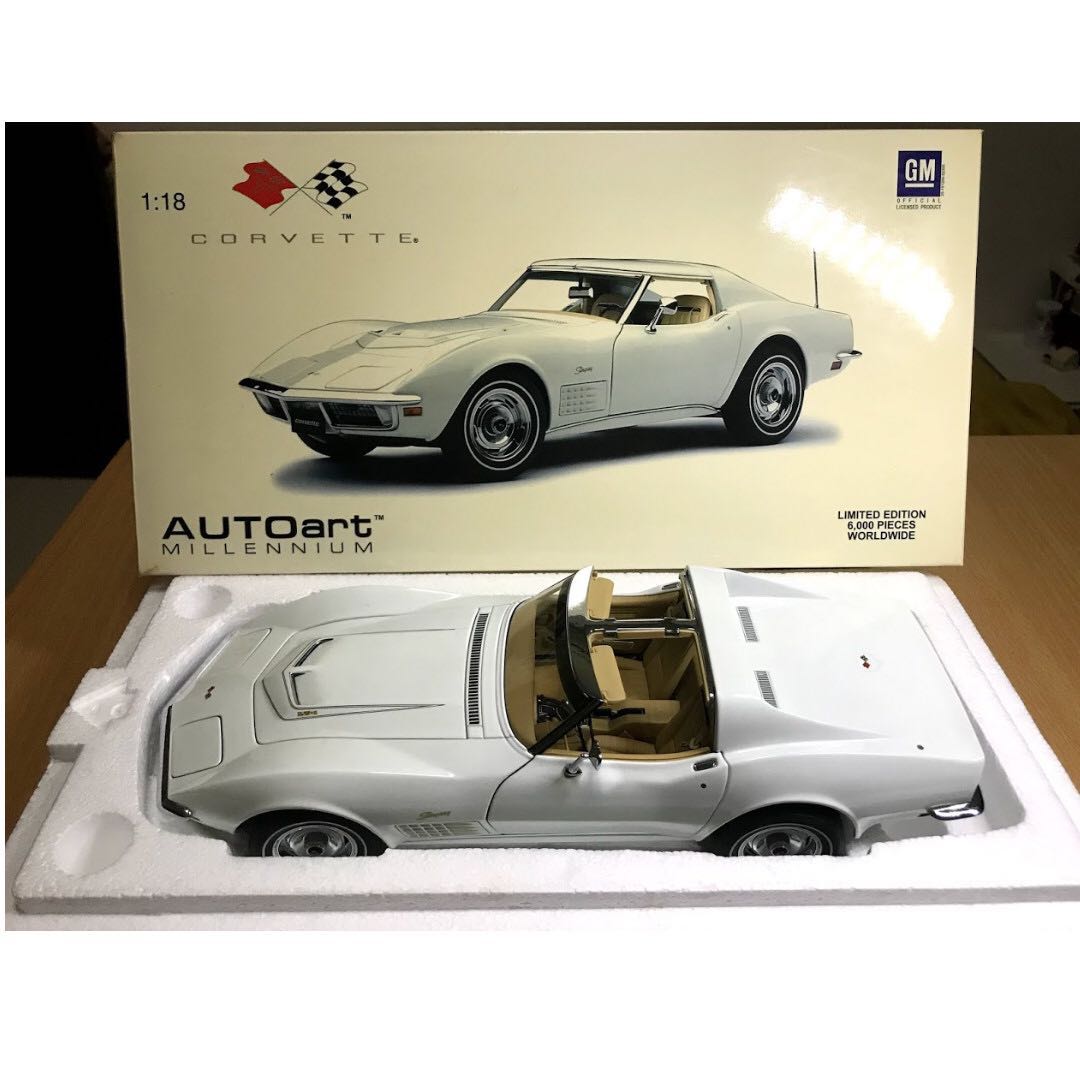 Autoart Millenium Diecast 1 18 Scale Corvette Car Accessories on