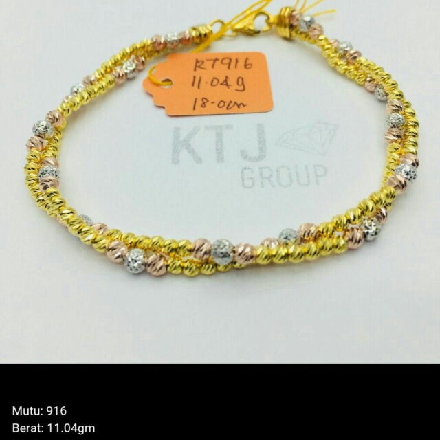 Bracelet Rantai Tangan Fesyen Terkini Women S Fashion Jewellery On Carousell