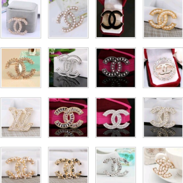 Brooches A B C D E F G H I J K L M N O P Q R Luxury Accessories On Carousell