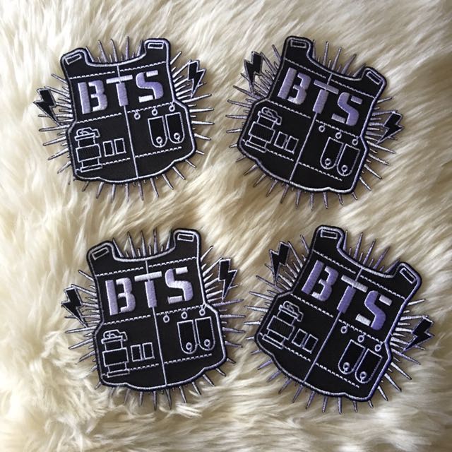 Bts Iron On Patch