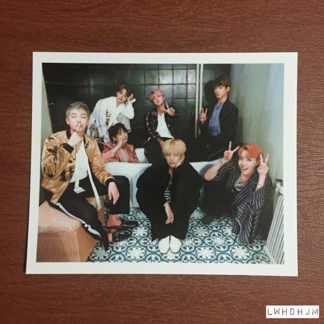 BTS WINGS Group Photocard, Hobbies & Toys, Memorabilia & Collectibles, KWave on Carousell
