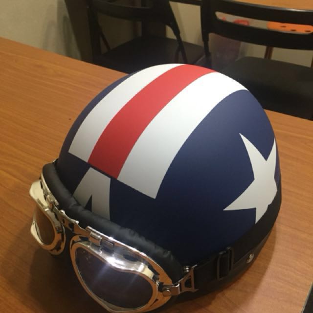 Captain America helmet scooter/bike), Sports Equipment, PMDs, E