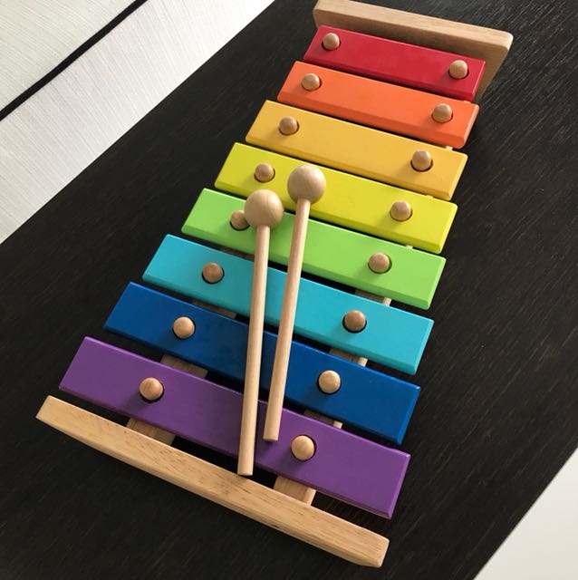 Classic World Rainbow Xylophone Babies Kids Toys Walkers