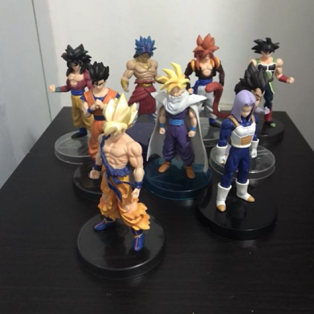 Dragon Ball Loose Real Works Figurine Goku Gohan Vegeta Toys