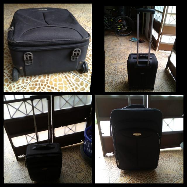 koper kabin samsonite set handbag ex crew