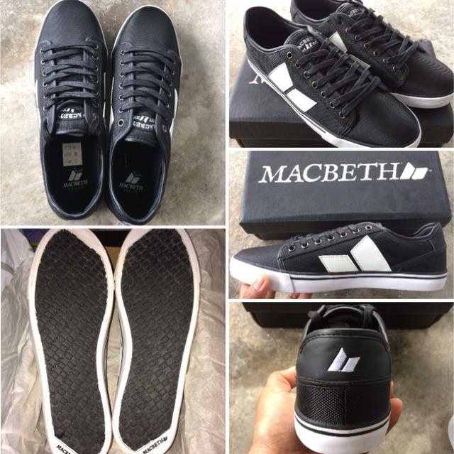 macbeth james black white