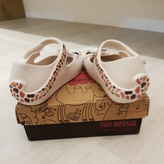 Mini melissa giraffe shoes sale