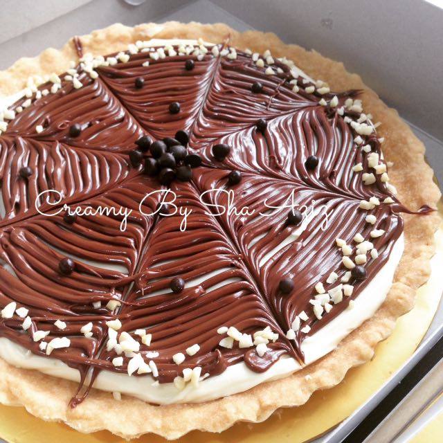 Nutella Cheese Tart Food Drinks Baked Goods On Carousell