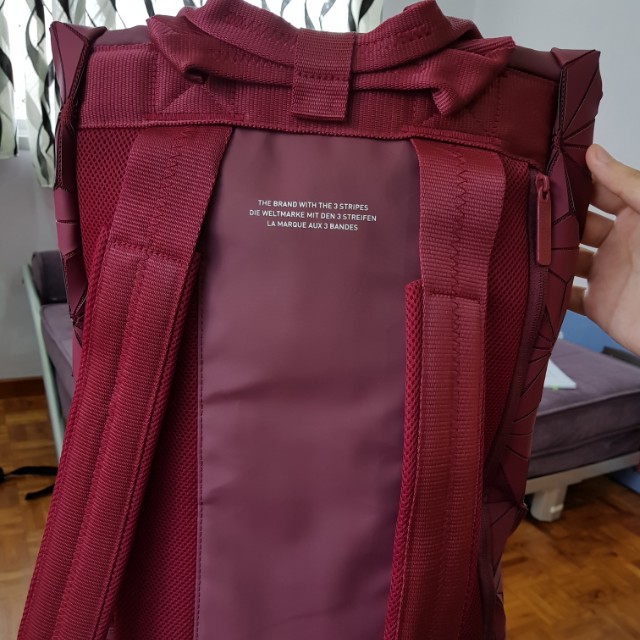 Red Adidas 3D Mesh Bag Issey Miyake 3 Left Men s Fashion Bags Sling Bags on Carousell