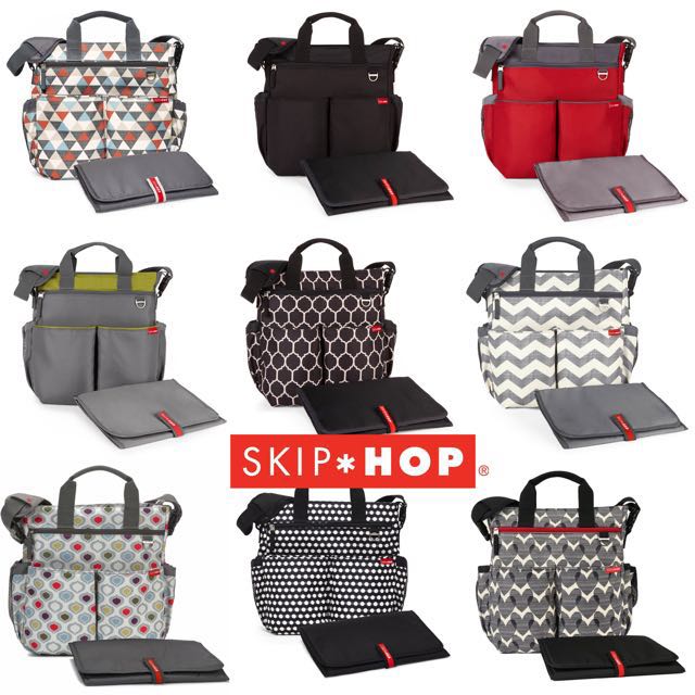 skip hop duo signature diaper backpack