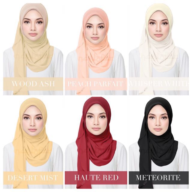 100 Original Tudung Sweet Helena Swarovski By Naelofar Hijab
