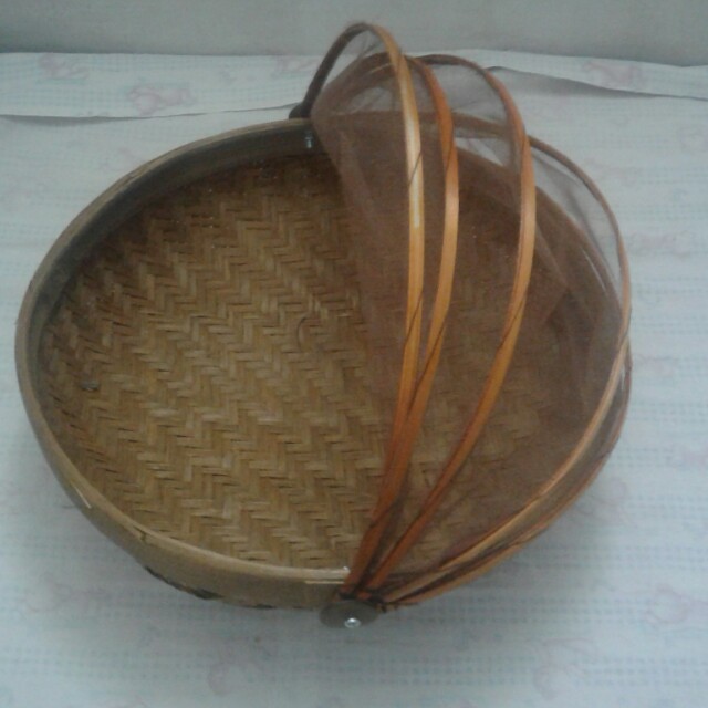 Tudung Saji Bambu Kitchen Appliances Di Carousell