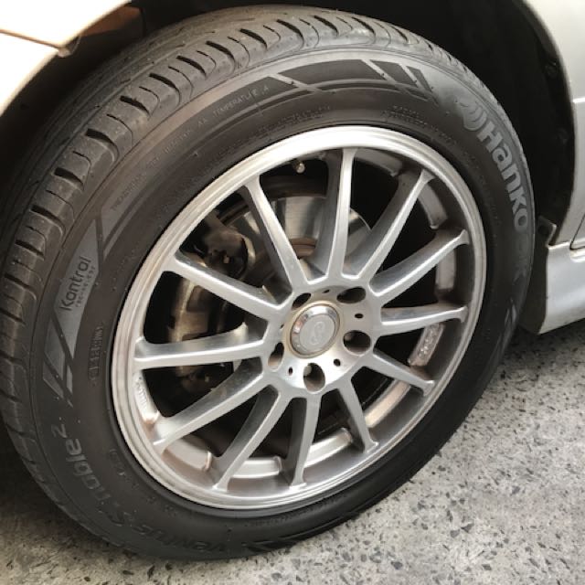  Velg  17   Enkei  Tuning SC23 Ban Hankook Auto Accessories 