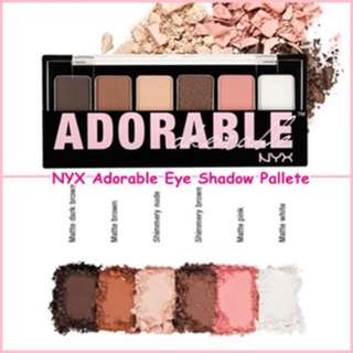 NYX ADORABLE SHADOW PALETTE
