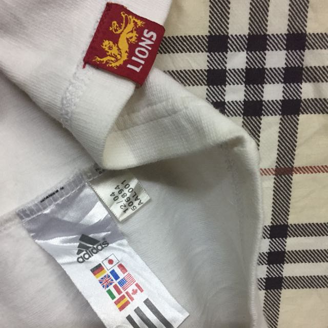 ADIDAS BRITISH LIONS RUGBY JERSEY, Men's Fashion, Tops & Sets, Tshirts