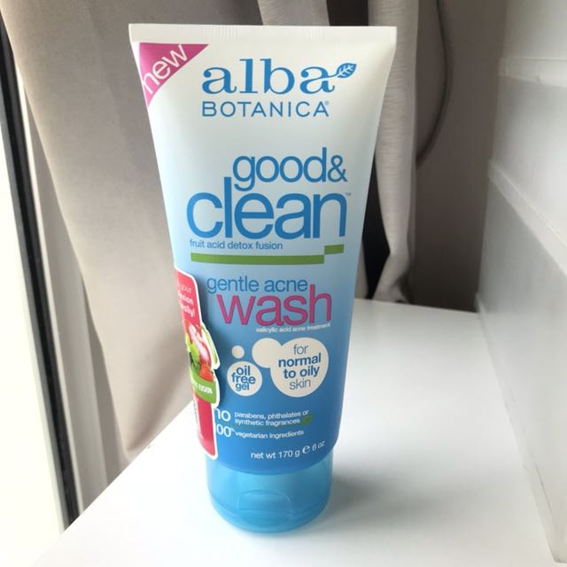 alba acne wash