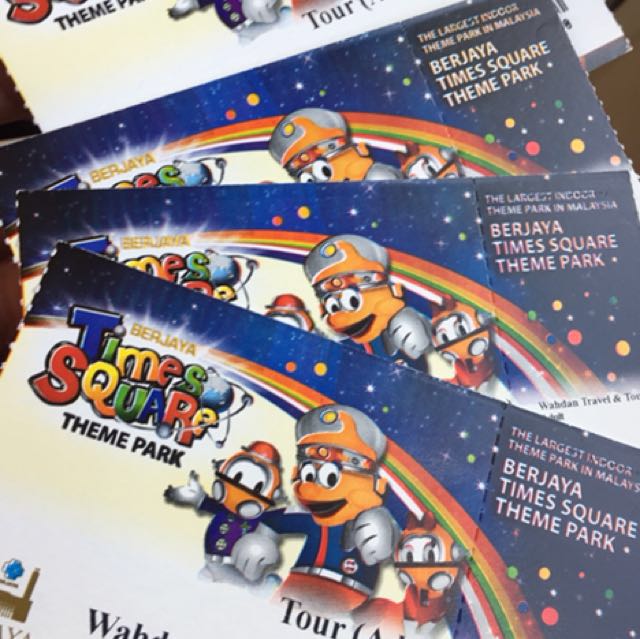 Berjaya Times Square Theme Park Tickets Vouchers Attractions