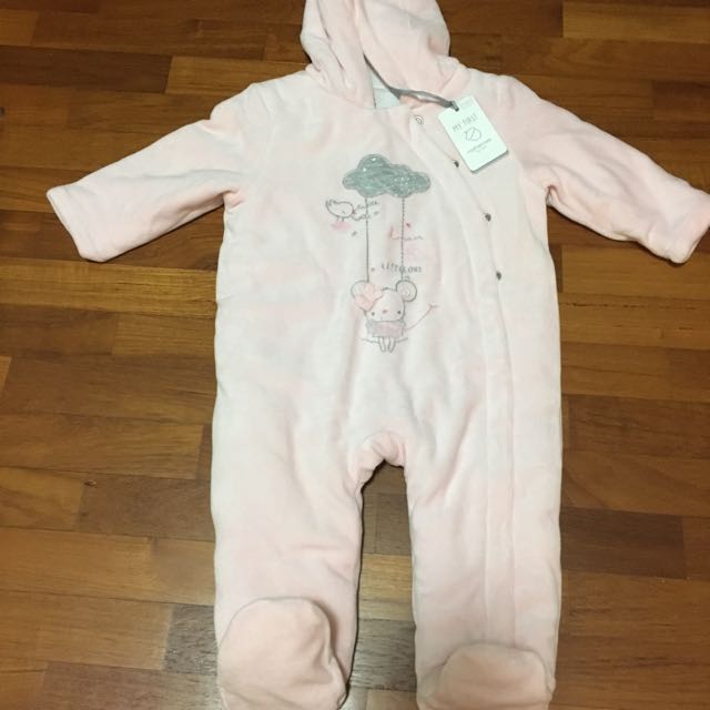 mothercare pram suit girl