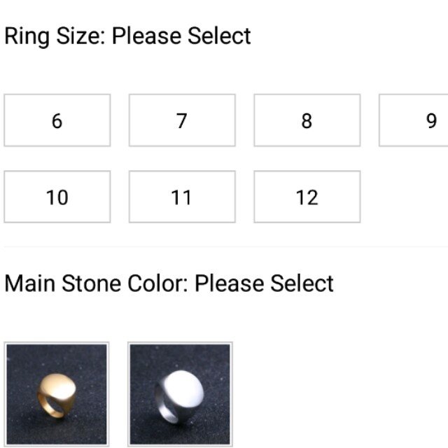 Brand New Hot Sale Men S Rock Punk Rings Cool Fashion Individuality Ring For Men Party Jewelry Us Size 6 To 12 A B Size 6 7 8 9 10 11 12 Men S Fashion Accessories On Carousell