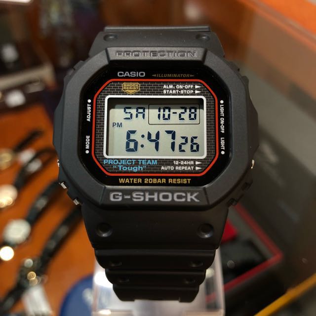 Casio G-Shock 30th Anniversary 30週年GSET-30-1 DW-5030-1 中古二手
