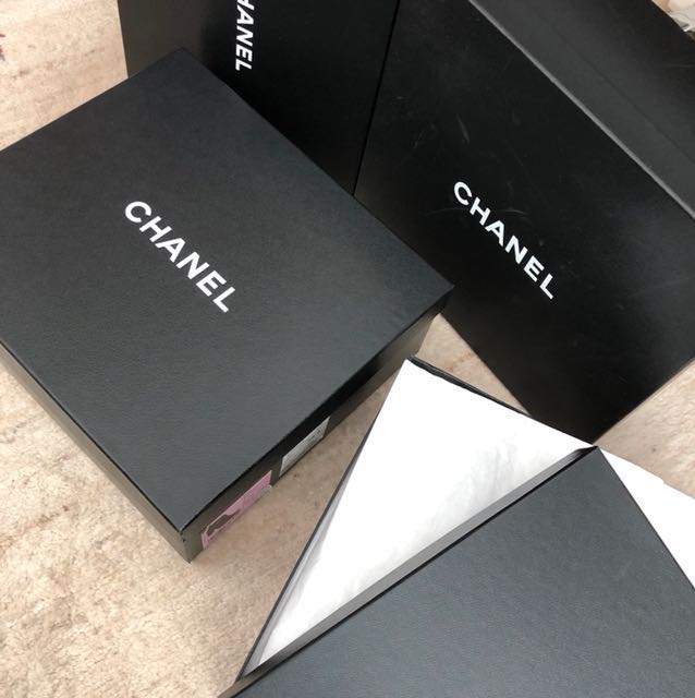 chanel shoe dust bags