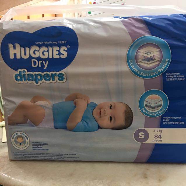 huggies dry small