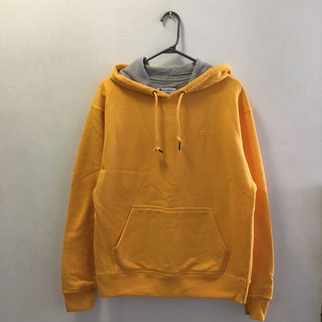 yellow champion hoodie canada
