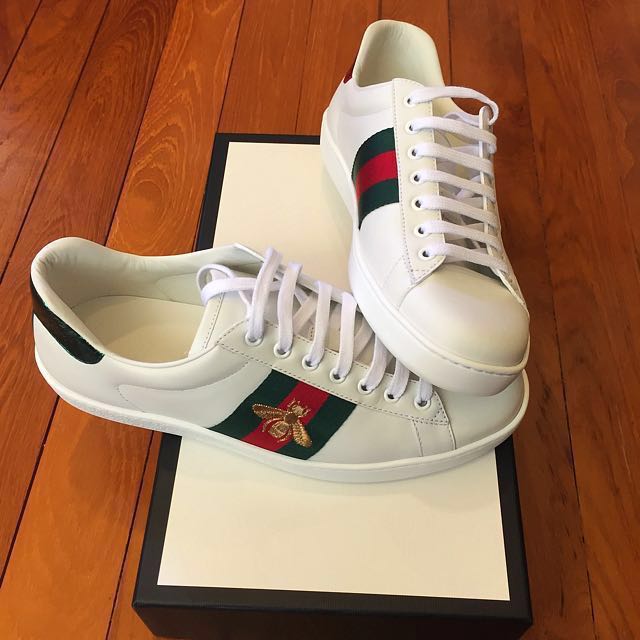 gucci honeybee sneakers