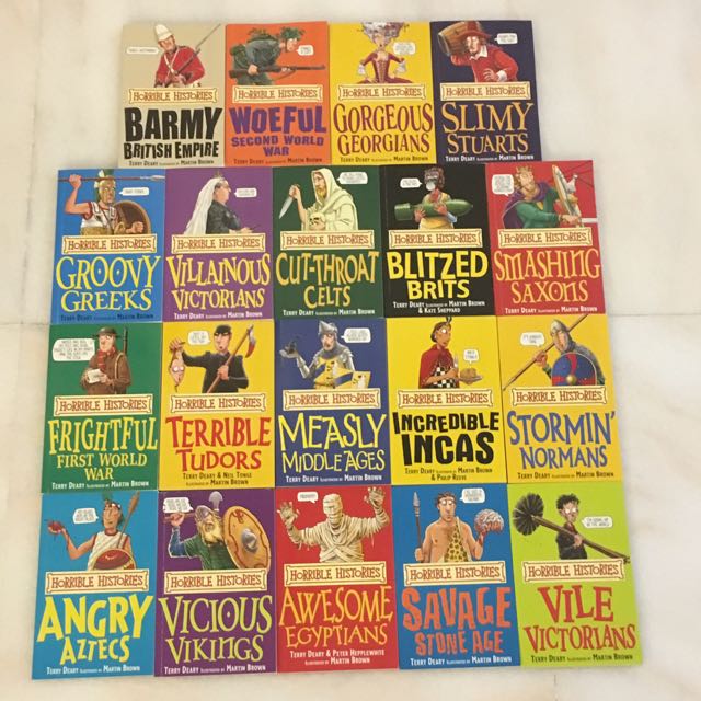 Horrible Histories Collection Books Stationery Children S Books On Carousell