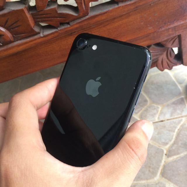 Ibox Iphone 7 Jetblack 128gb Second Telepon Seluler Tablet Di Carousell