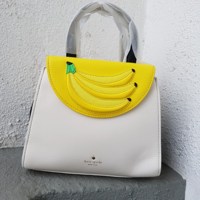 Kate Spade Adrien Bananas Bag, Luxury, Bags & Wallets on Carousell
