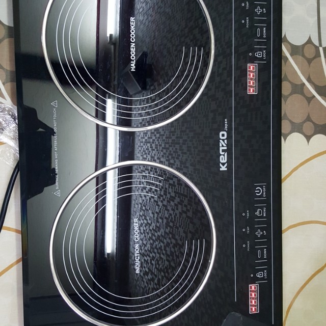 KENZO INDUCTION HALOGEN HOB