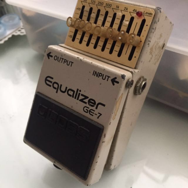 Made in Japan) Boss GE-7 Equalizer, Hobbies  Toys, Music  Media, Music  Accessories on Carousell