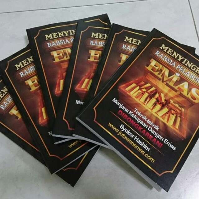 Menyingkap Rahsia Pelaburan Emas Books Stationery Fiction On Carousell