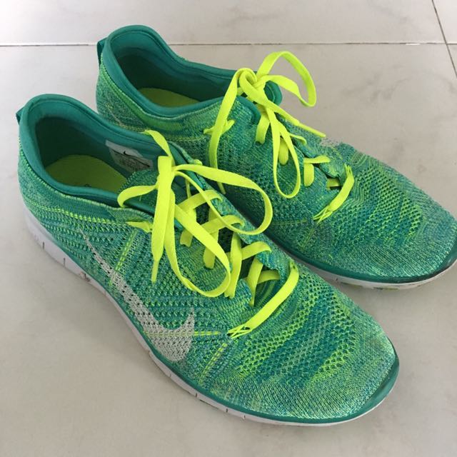nike free flyknit 5.0 tr yellow