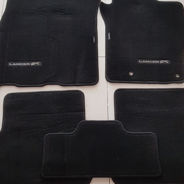 Original Mitsubishi Lancer Ex Car Mats Car Accessories On Carousell