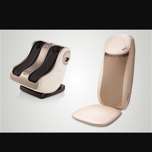 Osim Euphoria Warm Foot Massager Ucaress 3d Back Massager