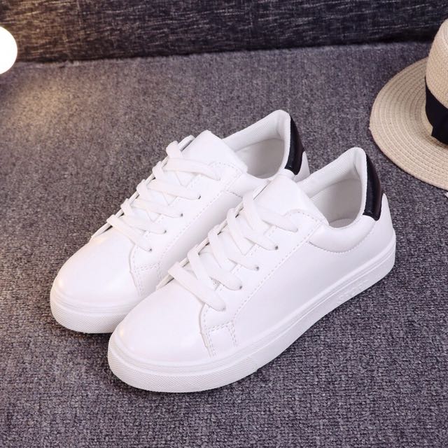 adidas plain white shoes