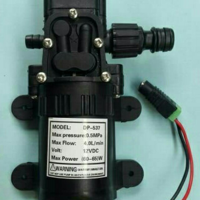 POMPA MESIN ALAT CUCI STEAM STEEM MOBIL MOTOR 60W ARUS DC/AC 12V MURAH RENDAH